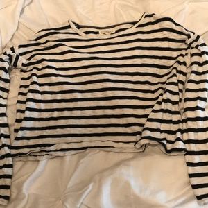 Aeropostale cropped long-sleeve sweater